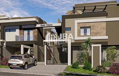 Imagem: A casa possui 3 Dormitórios, 4 Banheiros, 2 Vagas na garagem