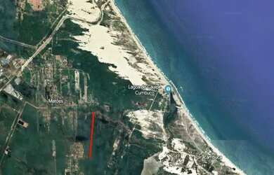 Imagem: O terreno está localizado em São Gonçalo do Amarante, CE