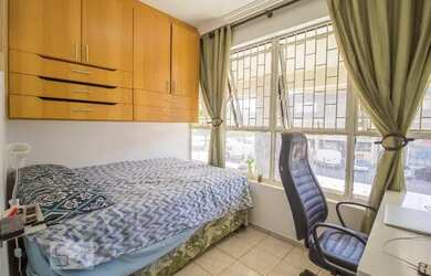 Imagem: O apartamento possui 1 Dormitório, 1 Banheiro, 27m² de Área