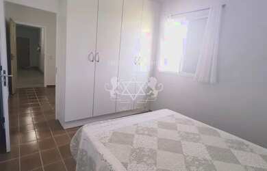 Imagem: O apartamento possui 1 Dormitório, 1 Banheiro, 1 Vaga na garagem