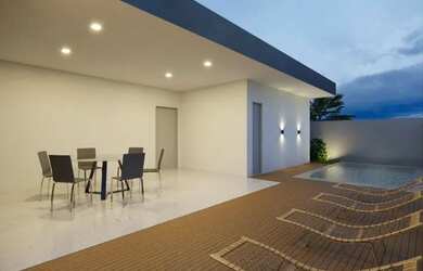 Imagem 2: Linda Casa Terrea 4 suites no Alphaville 3 Area Gourmet + Piscina e Churrasqueira