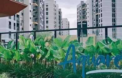 Imagem: O apartamento possui 2 Dormitórios, 1 Banheiro, 1 Vaga na garagem