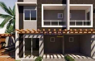 Imagem: A casa em condomínio possui 2 Dormitórios, 2 Banheiros, 1