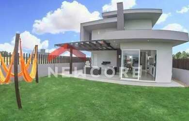 Imagem: A casa em condomínio possui 3 Dormitórios, 3 Banheiros, 2