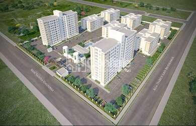 Imagem 3: Apartamento Padrão. Piscina, Churrasqueira, 38m² de Áreae1 Vaga na...