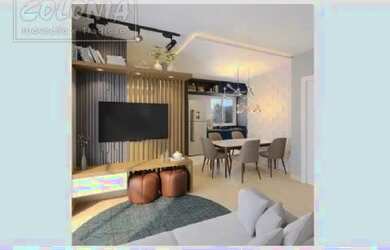 Imagem: O apartamento possui 2 Dormitórios, 1 Banheiro, 1 Vaga na garagem