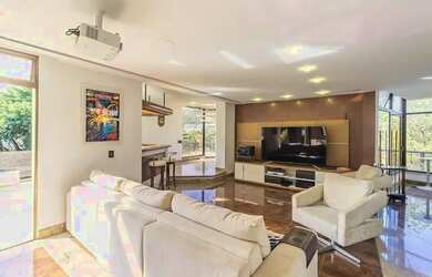 Imagem: O apartamento na cobertura possui 5 Dormitórios, 5 Banheiros