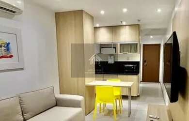 Imagem: O apartamento na cobertura possui 2 Dormitórios, 1 Banheiro