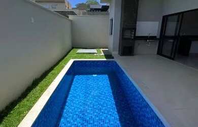 Imagem: A casa em condomínio possui 3 Dormitórios, 3 Banheiros, 4