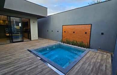 Imagem: A casa em condomínio possui 3 Dormitórios, 4 Banheiros, 4