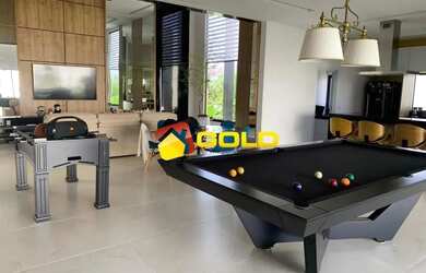 Imagem: A casa em condomínio possui 3 Dormitórios, 5 Banheiros, 4