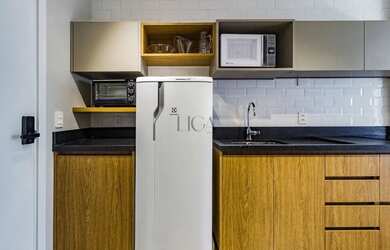 Imagem 4: Apartamento 1 dormitório mobiliado no GO 24