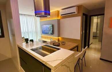 Imagem: O apartamento possui 2 Dormitórios, 2 Banheiros, 1 Vaga na