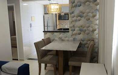 Imagem: O apartamento possui 2 Dormitórios, 1 Banheiro, 1 Vaga na garagem