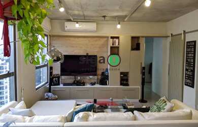 Imagem: O apartamento possui 1 Dormitório, 1 Banheiro, 1 Vaga na garagem