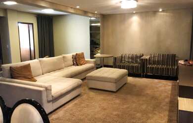 Imagem: O apartamento na cobertura possui 4 Dormitórios, 5 Banheiros