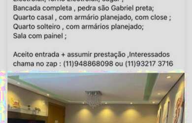 Imagem: O apartamento possui 2 Dormitórios, 1 Banheiro, 1 Vaga na garagem