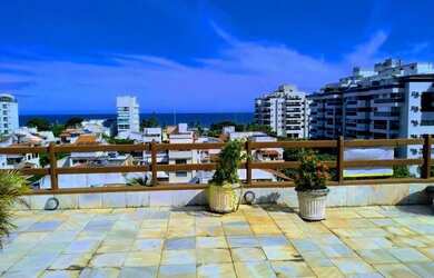 Imagem: O apartamento na cobertura possui 4 Dormitórios, 4 Banheiros