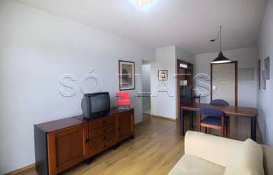 Imagem: O studio possui 1 Dormitório, 1 Banheiro, 1 Vaga na garagem