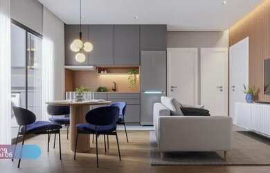 Imagem: O apartamento possui 2 Dormitórios, 2 Banheiros, 1 Vaga na