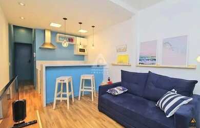 Imagem: A kitnet possui 1 Banheiro, 40m² de Área e está localizado