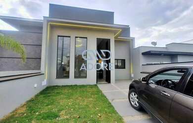 Imagem: A casa em condomínio possui 3 Dormitórios, 3 Banheiros, 2