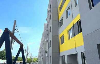 Imagem: O apartamentoe possui 2 Dormitórios, 1 Banheiro, 1 Vaga na