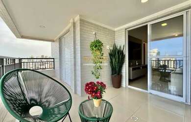 Imagem 8: GUILHERMINA, VISTA MAR, 2 suítes, varanda gourmet, 2 vagas, R$ 800 mil,...