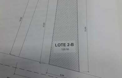 Imagem: O terreno possui 126m² de Área e está localizado em Campo