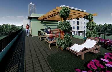 Imagem 4: Apartamento Padrão. 54m² de Área, 1 Vaga na garageme2 Dormitórios