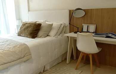 Imagem: O apartamento na cobertura possui 5 Dormitórios, 4 Banheiros