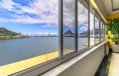 Imagem 13: Lagoa, Cinematográfica e Deslumbrante cobertura duplex, porteira Fechada