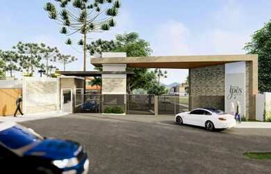 Imagem: A casa possui 4 Dormitórios, 1 Banheiro, 3 Vagas na garagem