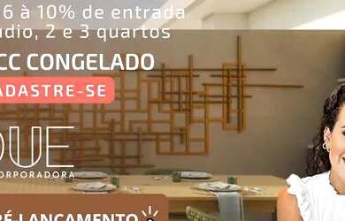 Imagem: O apartamento possui 1 Dormitório, 2 Banheiros, 1 Vaga na garagem