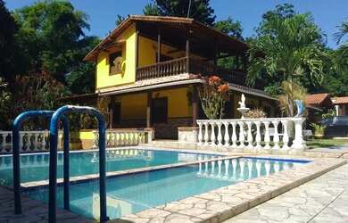 Imagem: A chácara está localizado em Tinguá, Nova Iguaçu para alugar