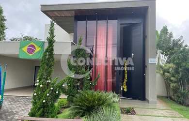 Imagem: A casa em condomínio possui 3 Dormitórios, 4 Banheiros, 4