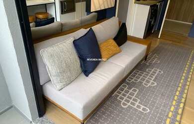 Imagem: O apartamento possui 1 Dormitório, 1 Banheiro, 27m² de Área