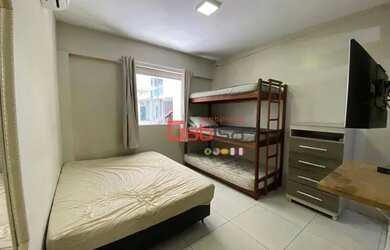 Imagem: A kitnet possui 1 Dormitório, 1 Banheiro, 1 Vaga na garagem