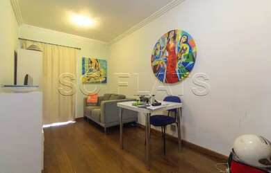 Imagem: O studio à venda possui 1 Dormitório, 1 Banheiro, 1 Vaga na