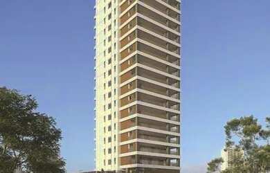 Imagem: O apartamento na cobertura possui 4 Dormitórios, 5 Banheiros