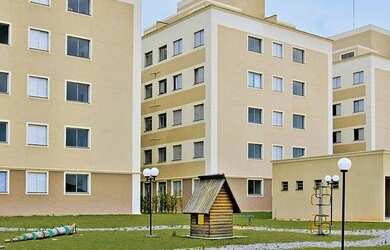 Imagem: O apartamento possui 2 Dormitórios, 2 Banheiros, 1 Vaga na