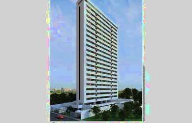 Imagem: O apartamento possui 2 Dormitórios, 1 Banheiro, 1 Vaga na garagem