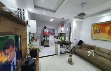 Imagem: A casa possui 3 Dormitórios, 3 Banheiros, 2 Vagas na garagem