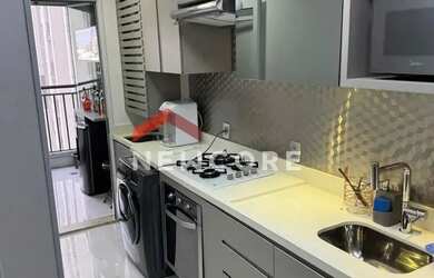 Imagem: O apartamento possui 2 Dormitórios, 2 Banheiros, 1 Vaga na