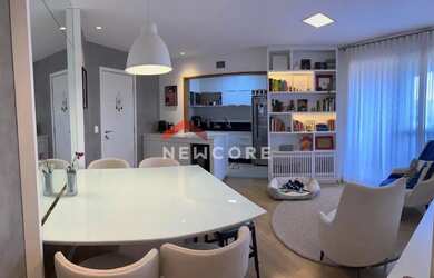 Imagem: O apartamento possui 2 Dormitórios, 2 Banheiros, 2 Vagas na