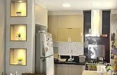 Imagem: A casa possui 2 Dormitórios, 1 Banheiro, 1 Vaga na garagem