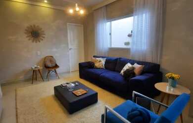 Imagem: A casa em condomínio possui 3 Dormitórios, 2 Banheiros, 3