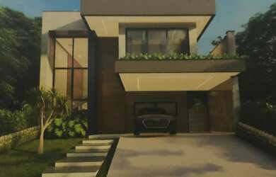 Imagem: A casa possui 3 Dormitórios, 4 Banheiros, 4 Vagas na garagem