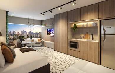 Imagem 1: Studio de 25 m² por R$ 383.900 no Campo Belo - São Paulo