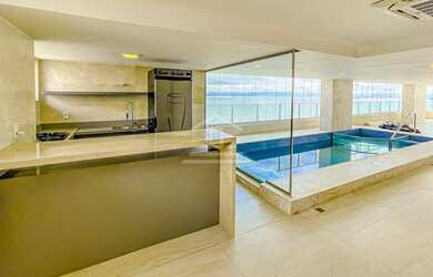 Imagem 5: Apartamento Luxuoso 627m² na Ponta do Farol Vista Mar e Porcelanato 03...